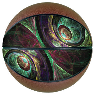 Ballon De Basket OEil aux yeux Art Abstrait