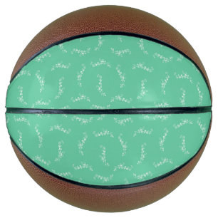 Ballon De Basket Oiseaux vintages sur la branche des arbres Imprime
