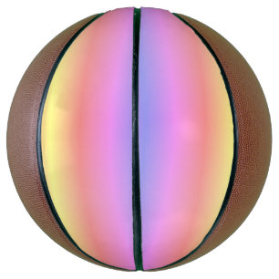 Ballon De Basket Ombre couleur violet rose