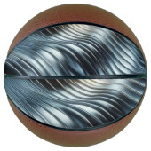 Ballon De Basket Ondes métalliques de lumière (Devant)