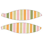 Ballon De Basket Or rose orange et rayures vertes (Panneaux)