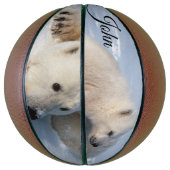 Ballon De Basket Ours polaire de basket-ball (Vertical)