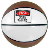 Ballon De Basket Panneau Stop Greenwash (1) (Devant)