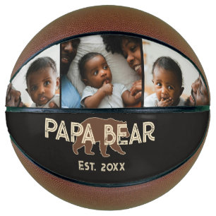 Ballon De Basket Papa Bear Père Année de Fondation 3 Photo