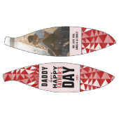 Ballon De Basket Papa Géométrique Rouge, Joyeux Père`s Day Photo (Panneaux)