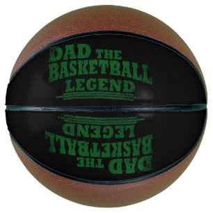 Ballon De Basket Papa la légende du basket-ball drôle cadeaux de fê