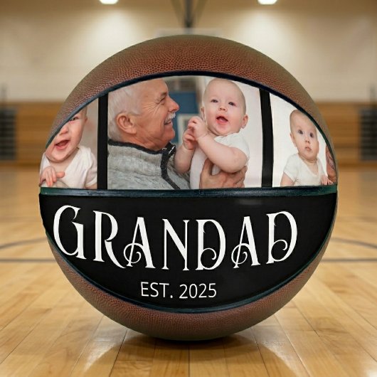 Ballon De Basket Papé a établi la photo de script moderne 3
