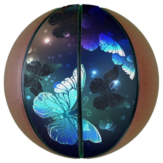 Ballon De Basket Papillon de nuit (Vertical)