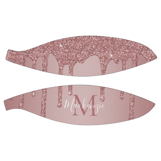 Ballon De Basket Parties scintillant de goutte d'or Rose fillette M (Panneaux)