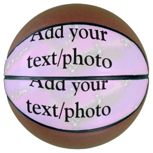 Ballon De Basket Parties scintillant pastel simple coloré ajouter v