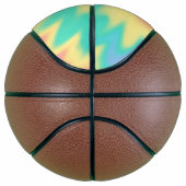 Ballon De Basket Pastel Rainbow Tie Dye  (Droite)