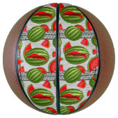 Ballon De Basket Pastèque Palestine - Slice (Vertical)