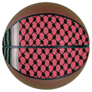 Ballon De Basket Pastèque palestinienne Hatta Keffiyeh Kufiya Folk