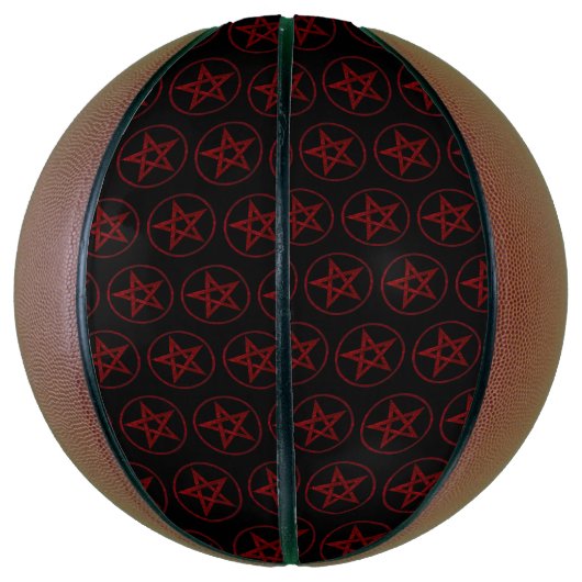 Ballon De Basket Pentagram Red Devil (Vertical)