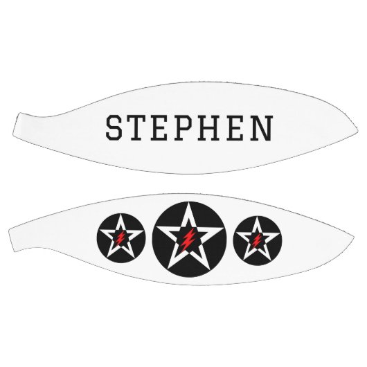 Ballon De Basket Personalized Name Stars (Panneaux)