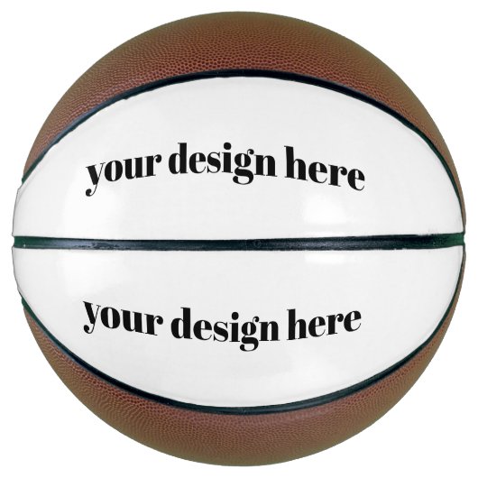 Ballon De Basket Personnaliser ou Customiser (Devant)