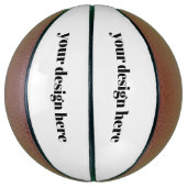 Ballon De Basket Personnaliser ou Customiser (Vertical)