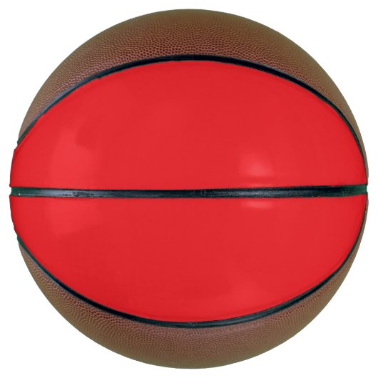Ballon De Basket Personnalisez votre rouge (Devant)