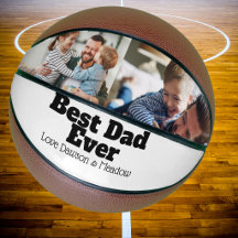 Photo du meilleur papa basket-ball à personnaliser