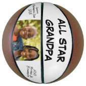 Ballon De Basket Photo Grand-père (Vertical)