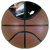 Ballon De Basket Photo moderne noire de la fin de l'enseignement su (Droite)