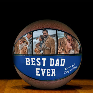 Ballon De Basket Photo personnalisée de meilleur père