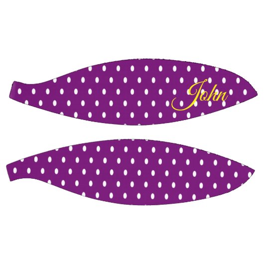 Ballon De Basket Point Polka violet de basket-ball (Panneaux)