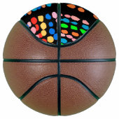 Ballon De Basket Points colorés (Droite)