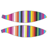 Ballon De Basket Pride Flag Colorful Stripes Pattern Basketball (Panneaux)