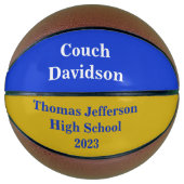 Ballon De Basket Prix de l'entraîneur de basket-ball scolaire (Devant)