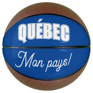 Ballon De Basket Québec mon pays!