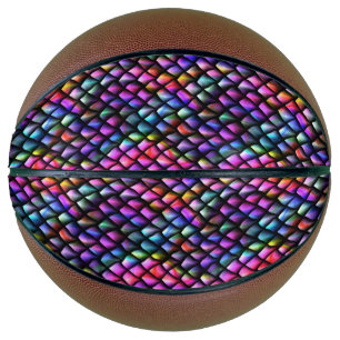 Ballon De Basket Rainbow Dragon Scales Basket