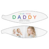 Ballon De Basket Rainbow 'LOVE YOU DADDY' Photo Collage Keepsaké (Panneaux)