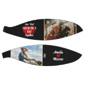 Ballon De Basket Red Heart Our First Valentine's Together 2 Photo (Panneaux)