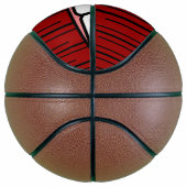 Ballon De Basket Red Lips Smile (Droite)