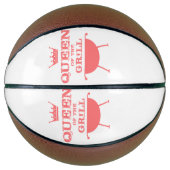 Ballon De Basket Reine Du Grill, Rose (Devant)