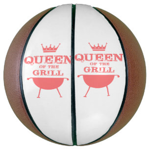 Ballon De Basket Reine Du Grill, Rose