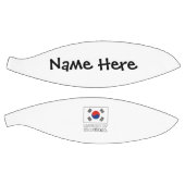 Ballon De Basket République Corée Drapeau sud-coréen Personnalisé (Panneaux)