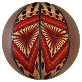 Ballon De Basket Réseau d'Imaginaires 3D Conception graphique fract (Vertical)