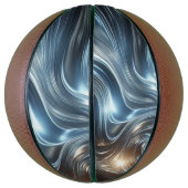 Ballon De Basket Rivières métalliques de lumière (Vertical)