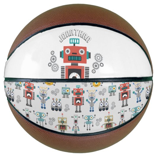 Ballon De Basket Robots de jouets (Devant)