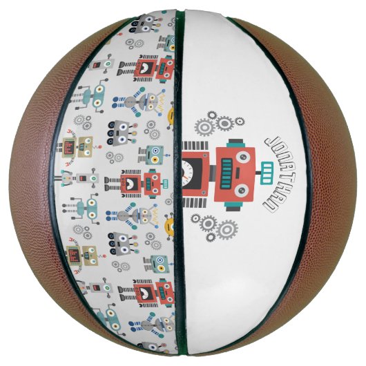 Ballon De Basket Robots de jouets (Vertical)