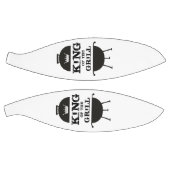 Ballon De Basket Roi Du Grill, Couronne Blanche Noire (Panneaux)