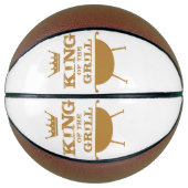 Ballon De Basket Roi Du Grill, Or (Devant)