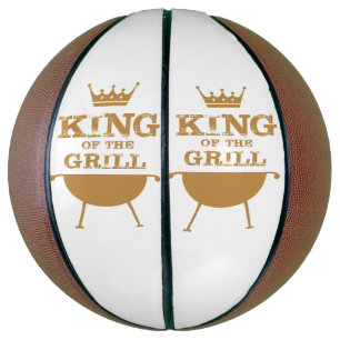 Ballon De Basket Roi Du Grill, Or