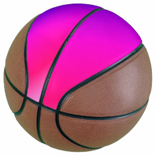 Ballon De Basket Rose néon et violet