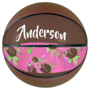 Ballon De Basket Roses Brown rose