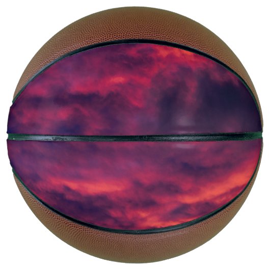 Ballon De Basket rouge d'août (Devant)