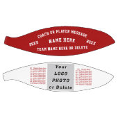 Ballon De Basket Rouge et blanc, Cadeaux pour entraîneurs Basketbal (Panneaux)