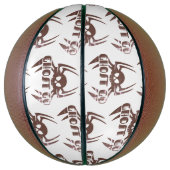 Ballon De Basket Saison Éffrayante de Ghost Go (Vertical)